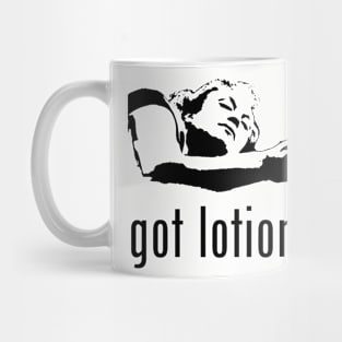 Got Lotion? Buffalo Bill (Black) Mug